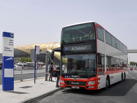 RTA bus in Dubai