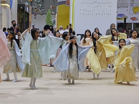 A performance at Expo Centre Sharjah, home of the Children's Reading Festival