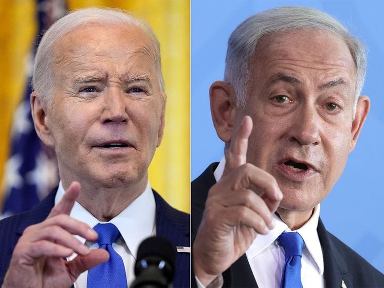 BIDEN NETANYAHU