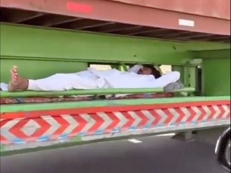Critics on social media platforms condemned the man’s actions