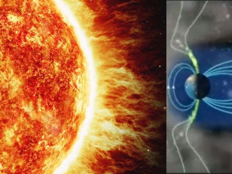 As the Sun emitted powerful solar flares, called coronal mass ejections (CME), it generated on earth stunning exhibitions of the “Northern Lights” (Aurora Borealis), illuminating the skies across the northern-most and southern-most parts of the earth.