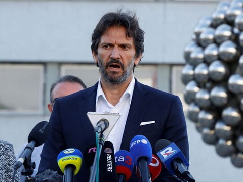Slovak Defense Minister Robert Kalinak