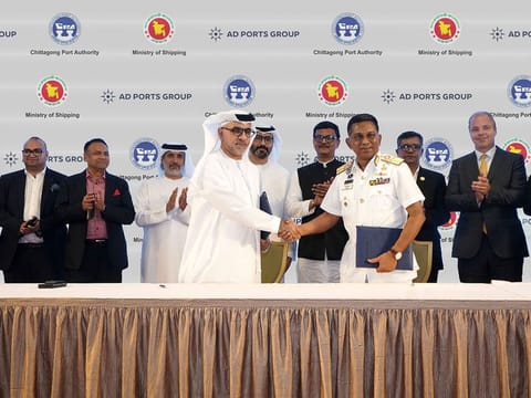 Abdulla AlHmoudi, UAE Ambassador, Head of the UAE Mission to Bangladesh and Mr. Khalid Mahmud Chowdhury, MP, Honourable Minister of State.