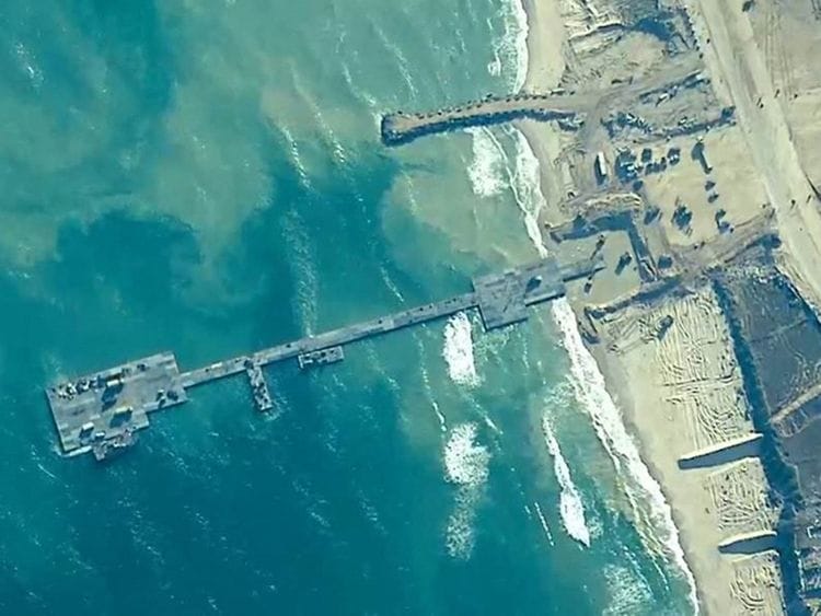 GAZA pier