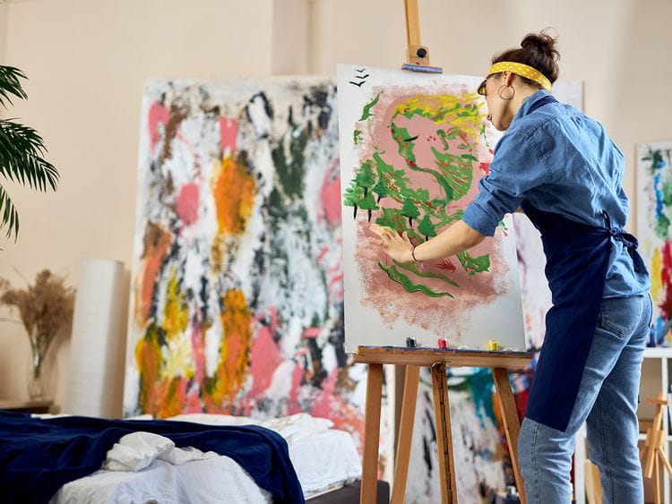 OPN Artist painting