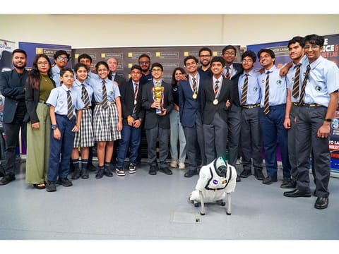 The winning team