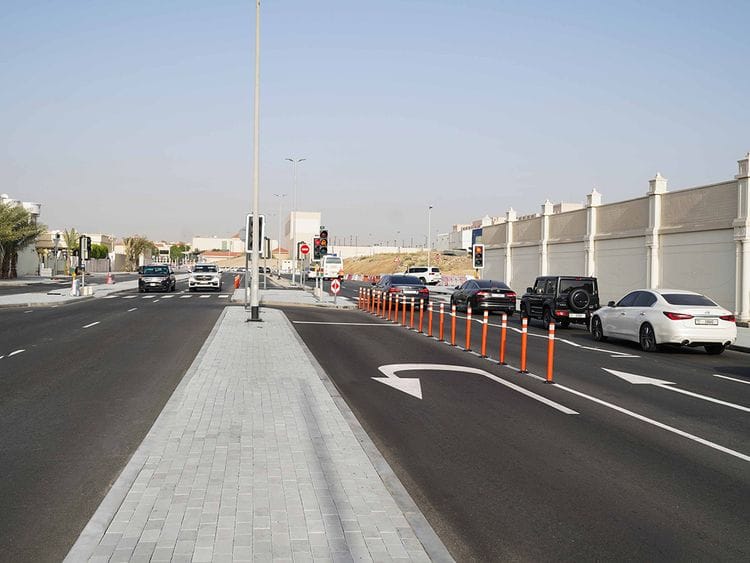 RTA A11 and A26 Streets in Al Mizha