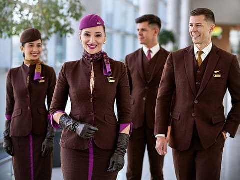Etihad's diverse cabin crew consists of nearly 150 nationalities.