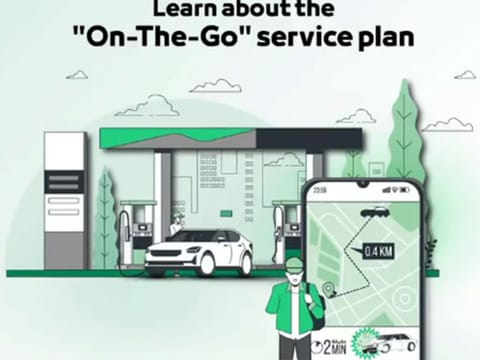 UAE: Launched in 2017, the 'On the Go' service allows motorists to handle minor accident reports, insurance claims, and even report lost items directly at petrol stations.