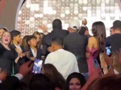 The incident, captured in a video, has since gone viral.