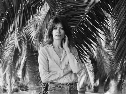 French singer Francoise Hardy 