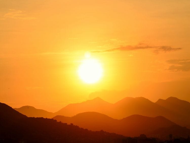 The highest temperature recorded on Tuesday was 49.5°C in Al Ain.