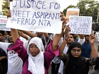 Millions of medical aspirants to retake exam as CBI probe into leaks widens.
