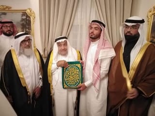 Watch: New Saudi caretaker receives key to Kaaba in historic family handover