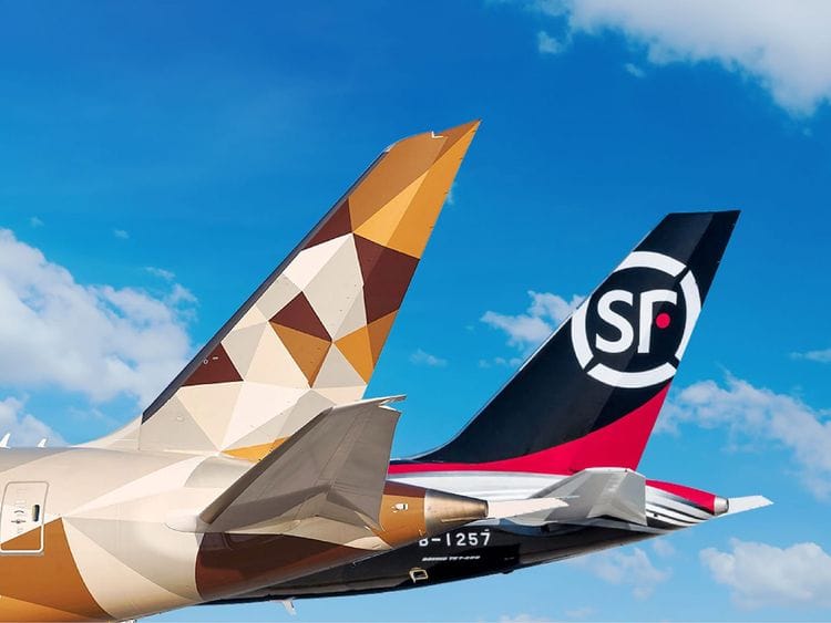 STOCK Etihad Airways SF Airlines