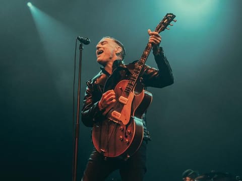 Bryan Adams is known for his energetic live performances and continues to captivate audiences around the world.