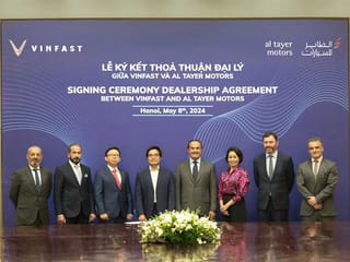Al Tayer Motors signs deal with VinFast Auto to distribute electric vehicles in the UAE