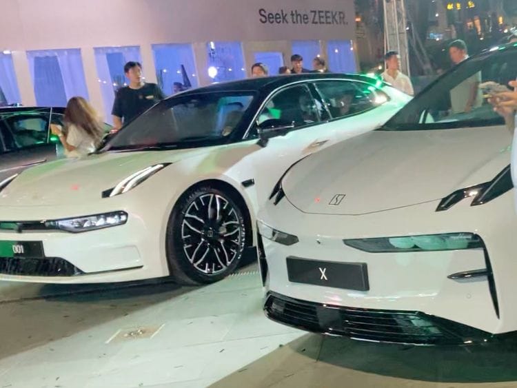 Zeekr 001 and Zeekr X