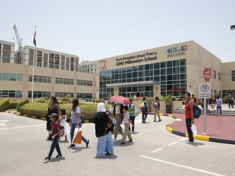 The campus is located in the School Zone, in Muweilah area