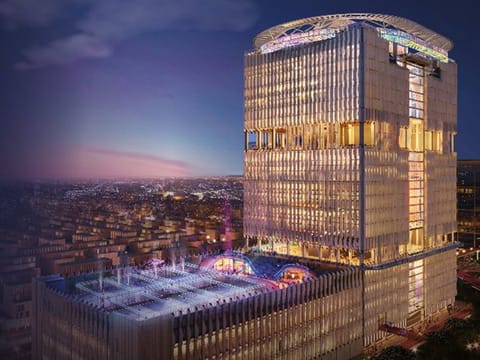 Riyadh’s Sports Boulevard development receives approval for the design of the world's tallest sports tower.