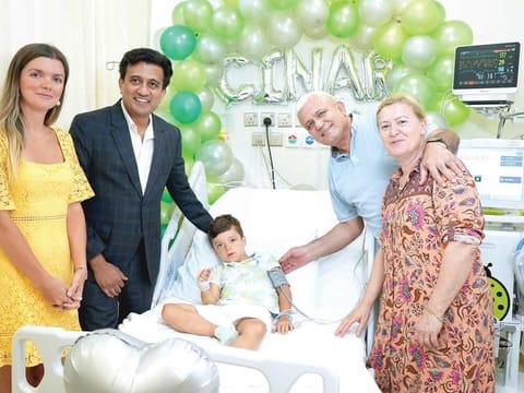 Six-year-old Turkish boy with rare genetic disorder gets ground-breaking gene therapy treatment at Medcare Women & Children Hospital