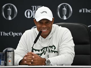 Tiger Woods talks up Open chances, dismisses retirement