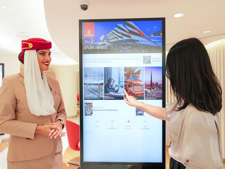 Stock Emirates Hong Kong store