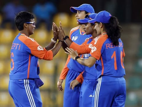 India team registered a comfortable 78-run win over the UAE in their Group A match of the Women’s Asia Cup at Dambulla on Sunday.