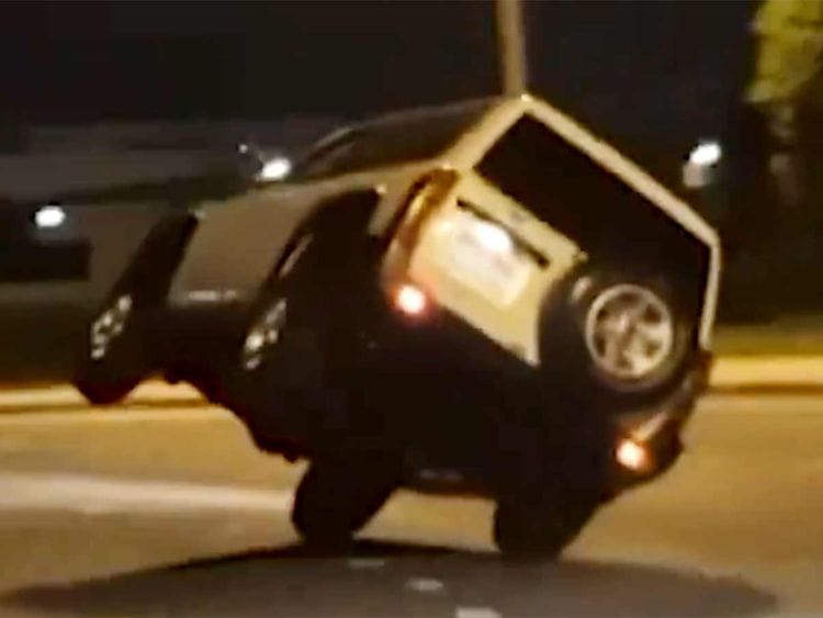stunt driving