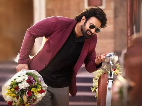 Prabhas in Raaja Saab, out in UAE cinemas now