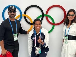 Olympics Paris 2024: Chiranjeevi, Ram Charan, and family bring stardom to the sporting event