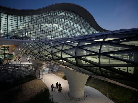   Abu Dhabi’s Zayed International Airport 