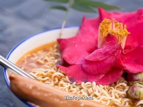 Stanley Chen turned instant ramen into gourmet for the experiment