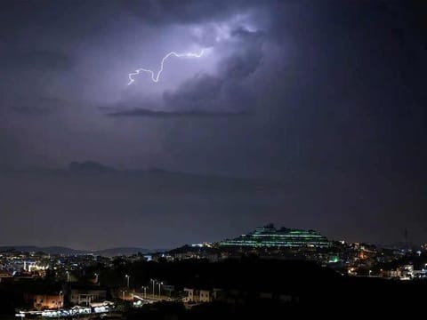 Most parts of Saudi Arabia are forecast to experience moderate-to-heavy thunderstorms until Monday.