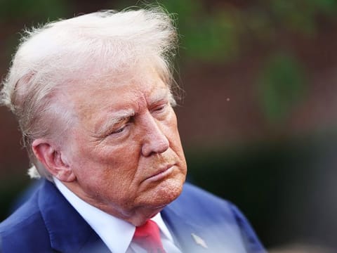 Former US President Donald Trump