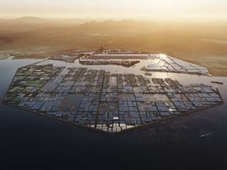 Neom uses one fifth of the world’s steel production