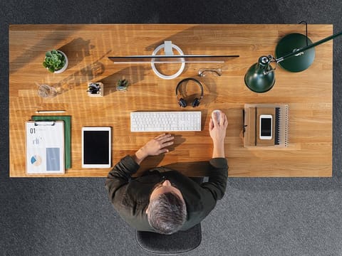 Make your workspace work for you, with monitor extenders, robot cleaners, mug warmers and more.