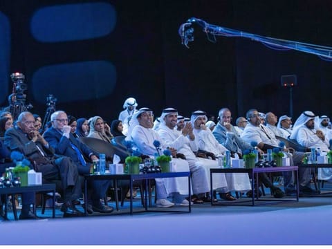 Sheikh Sultan bin Ahmed Al Qasimi, Deputy Ruler of Sharjah and Chairman of the Sharjah Media Council (SMC), attended the inaugural discussions of the second and concluding day of the IGCF. 