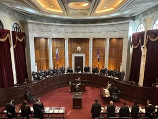 The Philippine Supreme Court in session. In a 2013 ruling, the Philippine Supreme Court declared the Priority Development Assistance Fund (PDAF), commonly known as the "pork barrel" fund, unconstitutional. 