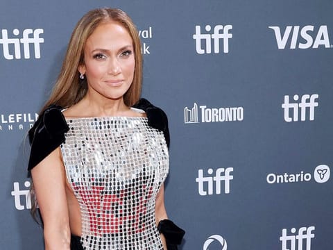 Jennifer Lopez attends the premiere of "Unstoppable" during the 2024 Toronto International Film Festival at Roy Thomson Hall on September 06, 2024 in Toronto, Ontario.   