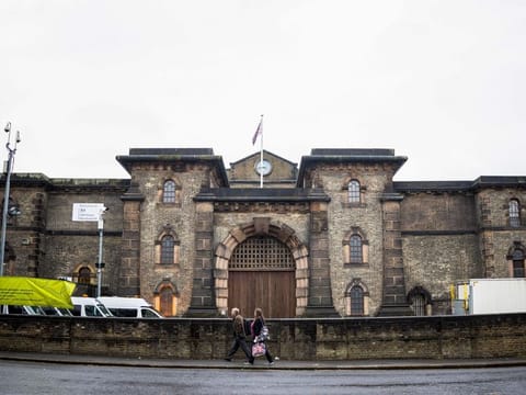 HMP Wandsworth prison in London, UK, on Thursday, Sept. 5, 2024. The UK's new government said it will release low-risk prisoners after they've served 40% of their sentences, compared with 50% currently, as part of a bid to address an overcrowding crisis in the country's jails.