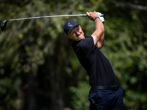 Adrian Meronk in action at the 2024 Masters Tournament