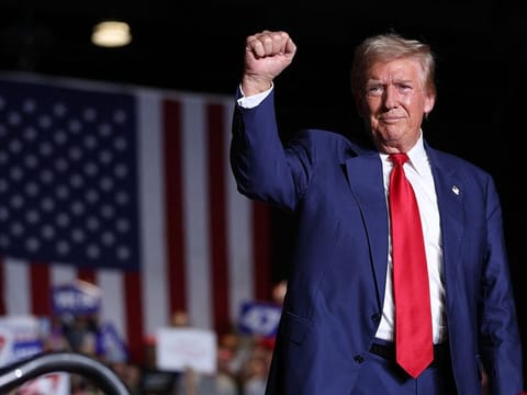 Donald Trump has responded to a second apparent assassination attempt that he blames on incendiary political rhetoric