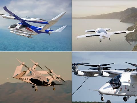 These are no ordinary aircraft. They are powered by batteries, are inherently safe (due to the use of multiple rotors), generate only 1/10th of the noise of helicopters and could potentially disrupt choppers on short-distance or urban flights.