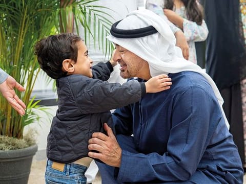 Photos: UAE President visits National Children’s Hospital in Washington