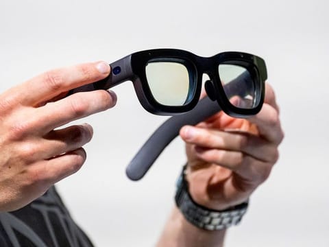 Meta Platforms Inc. debuted its first pair of augmented reality glasses.
