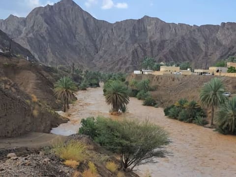 Oman authorities urged residents to stay away from low-lying areas, as well as overflowing wadis.