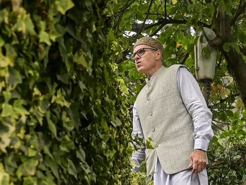 Omar Abdullah, leader of the Jammu and Kashmir National Conference (JKNC) 
