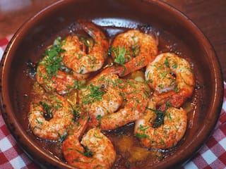 Gulf News Food Show's Gambas al Ajillo 