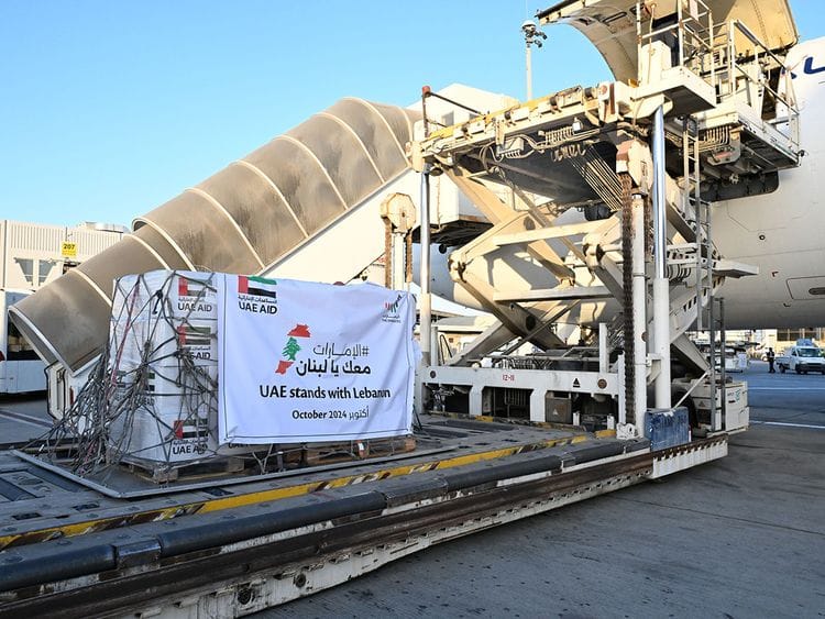 UAE AID LEBANON